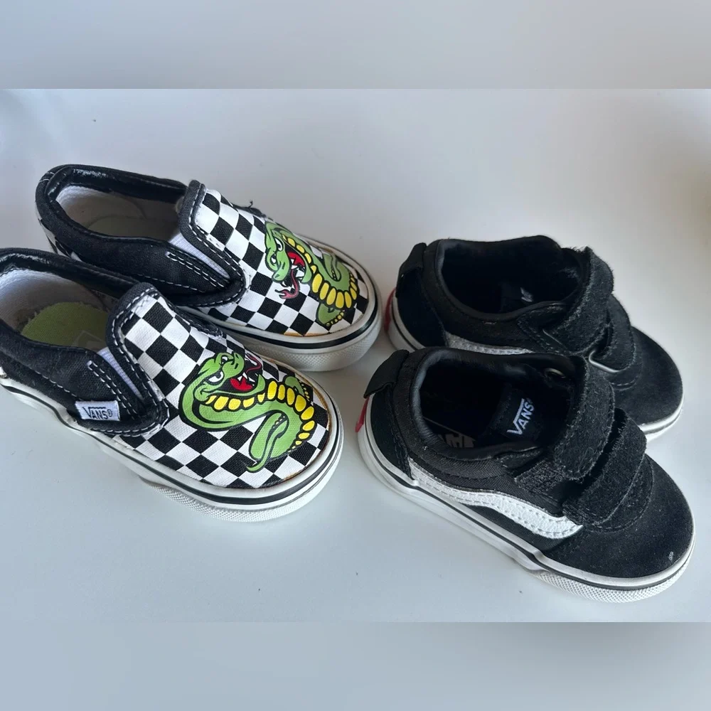 Toddler Vans- Like new - Picture 2 of 4
